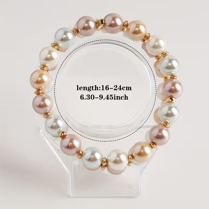 Dainty Pearl Bracelet | Støt brystkræft