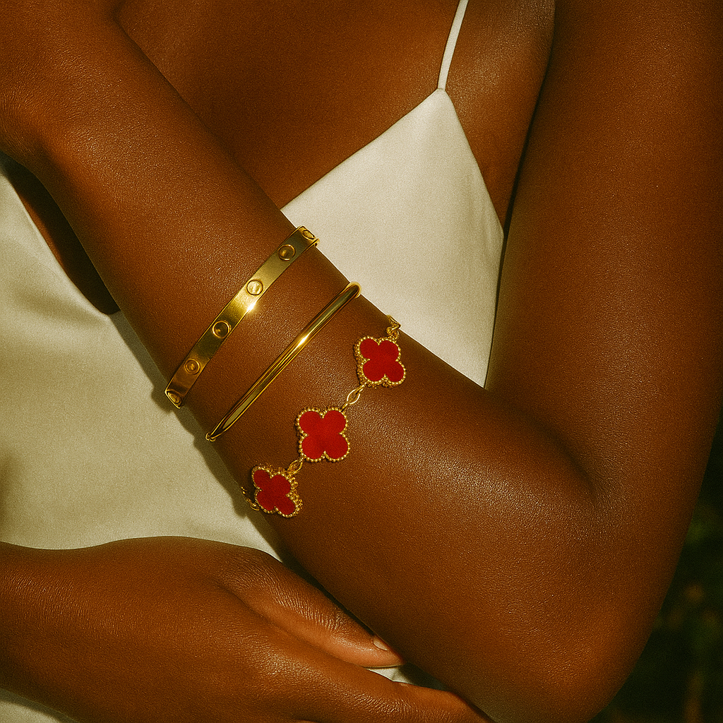 IBIZA™ - Rødkløverarmbånd