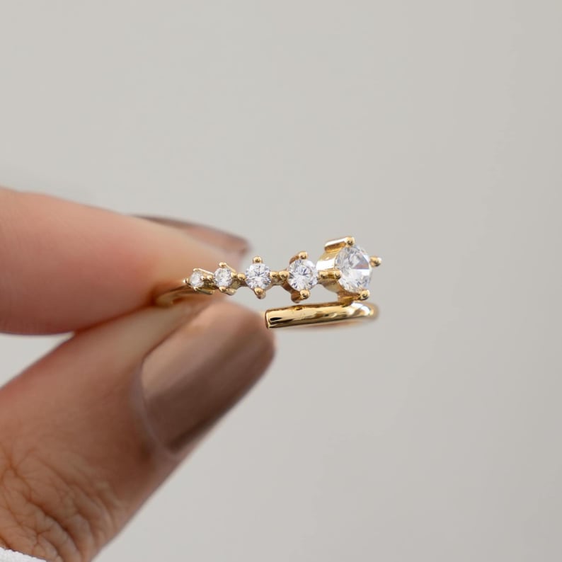 Multi-stone ring | Støt brystkræft