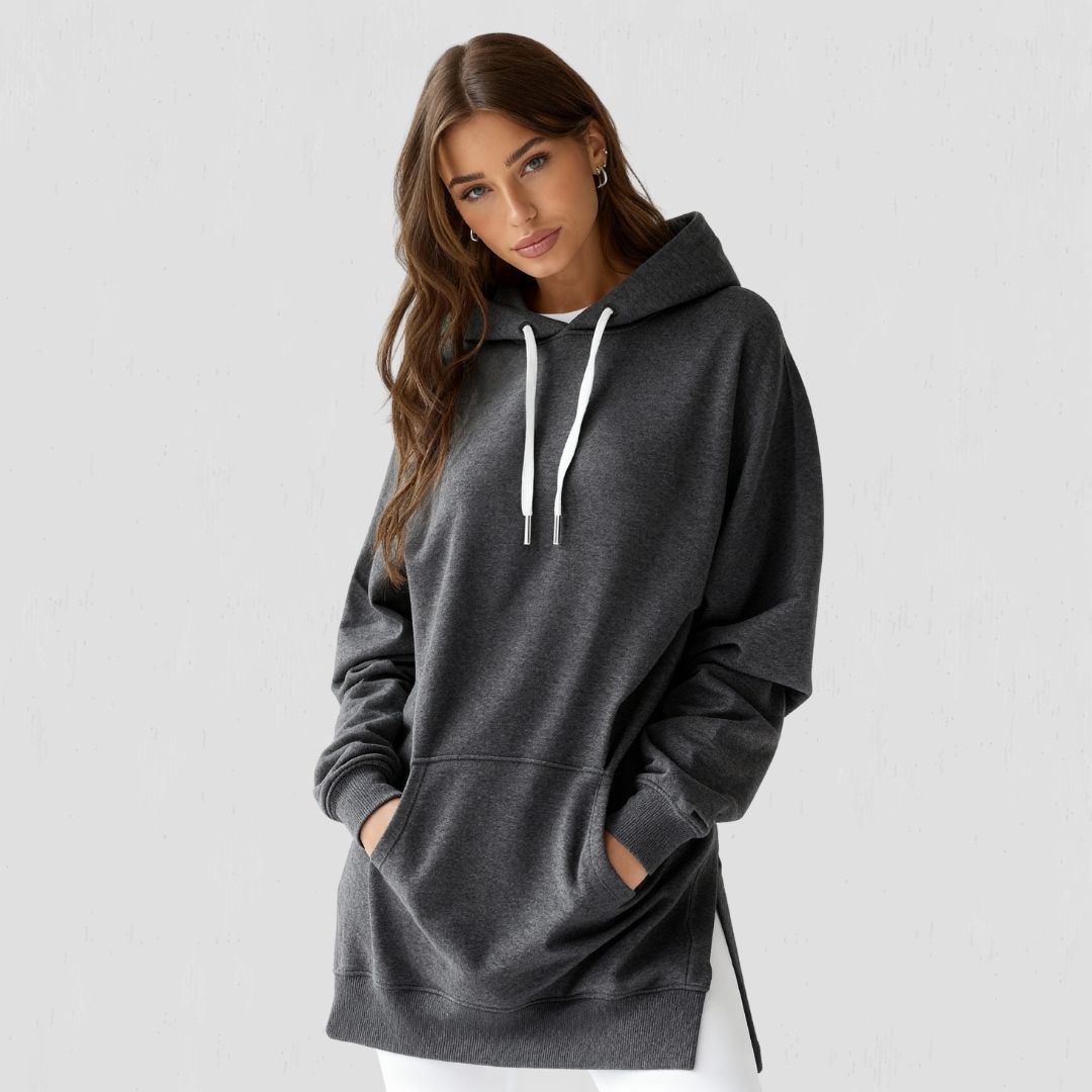 Oversized Hoodie Dress | Støt brystkræft