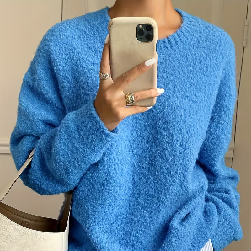 Blue Sweater | Støt diabetes
