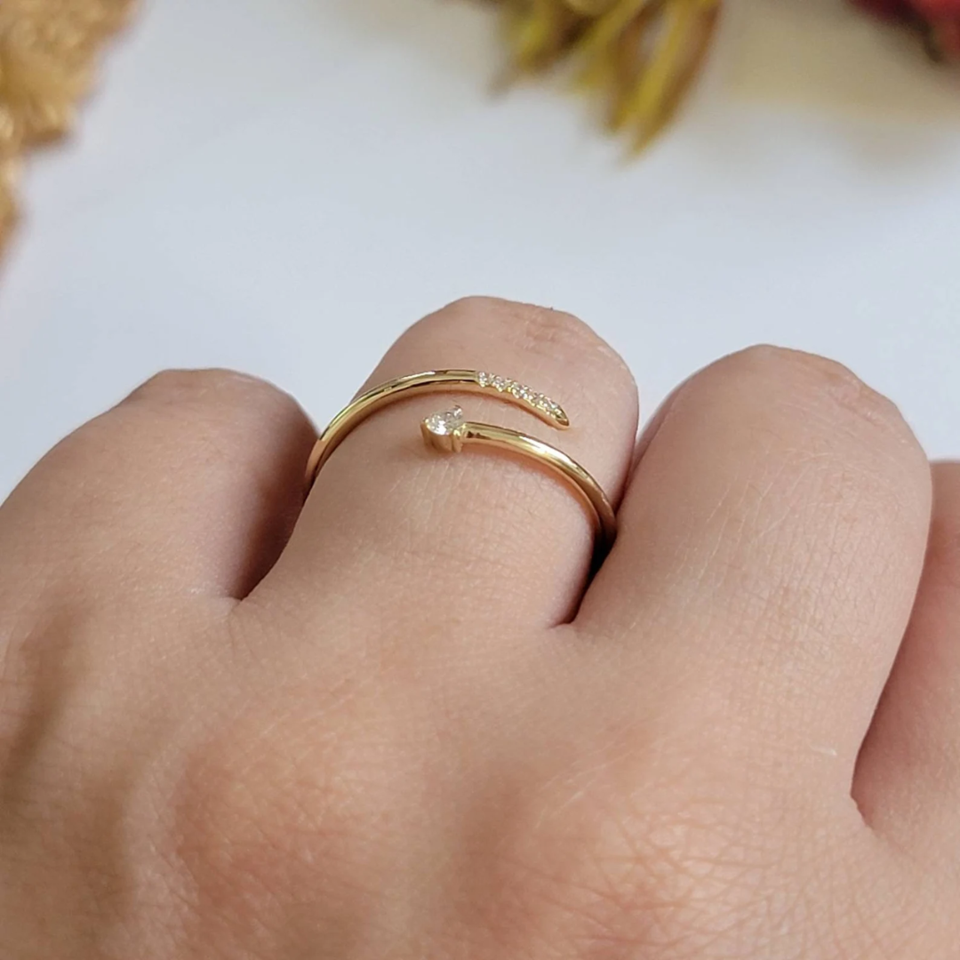 Trendy Gap Ring | Støt brystkræft