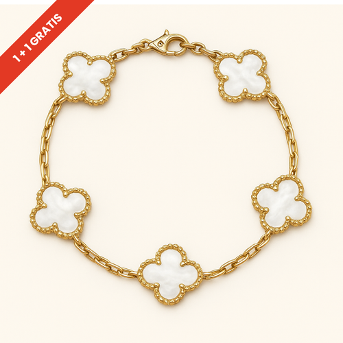 TOSCANE™ - Hvidkløver armbånd