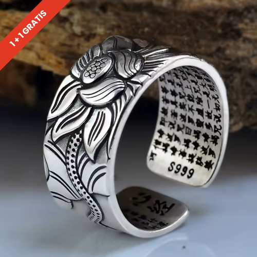 Tranquil Lotus Ring | Støt brystkræft