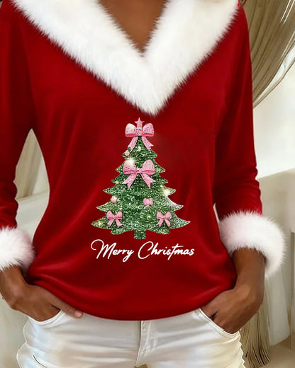 Zarelle™ - Juletop med pelskrave