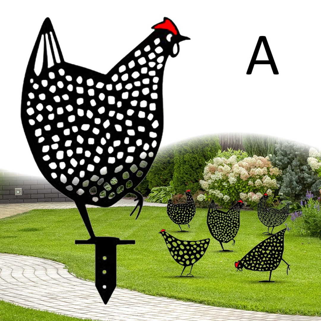 ChickenDecor - Kyllingegårdspæle