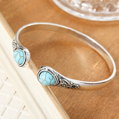Turquoise Boho Bangle  | Støtte ved diabetes
