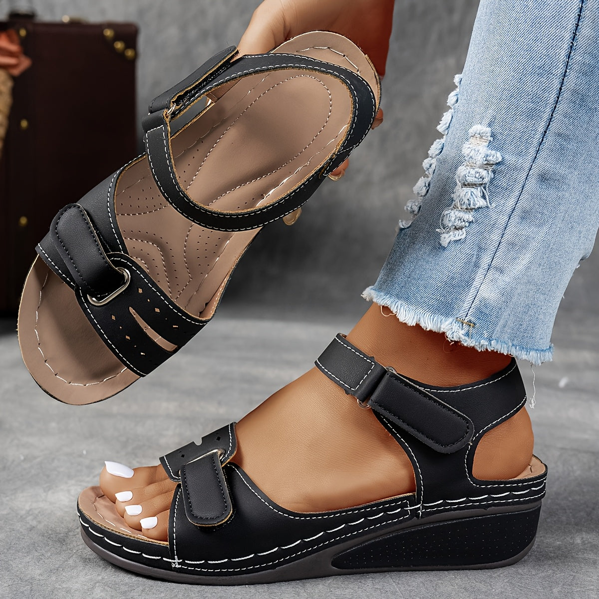 Paula™ – Komfortable ortopædiske sandaler