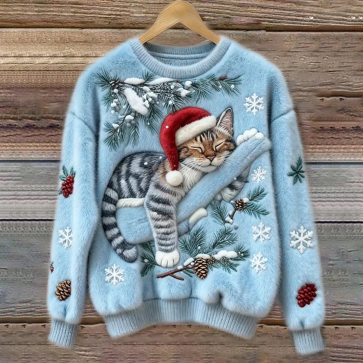 Casey™- Fluffy Cat Sweater