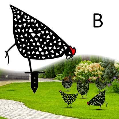 ChickenDecor - Kyllingegårdspæle