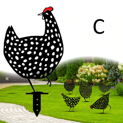ChickenDecor - Kyllingegårdspæle