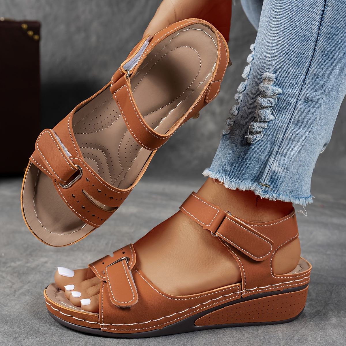 Paula™ – Komfortable ortopædiske sandaler