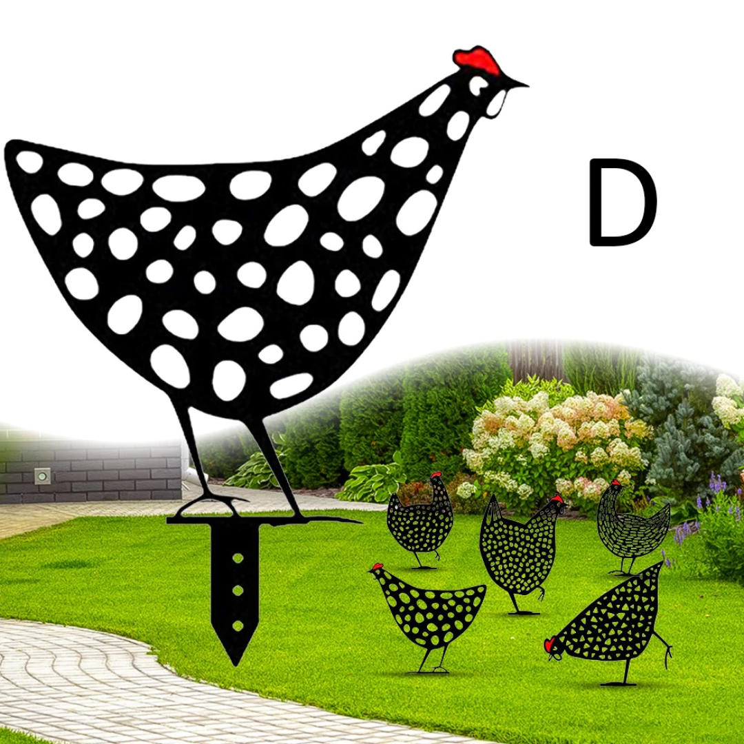 ChickenDecor - Kyllingegårdspæle