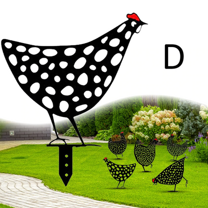 ChickenDecor - Kyllingegårdspæle