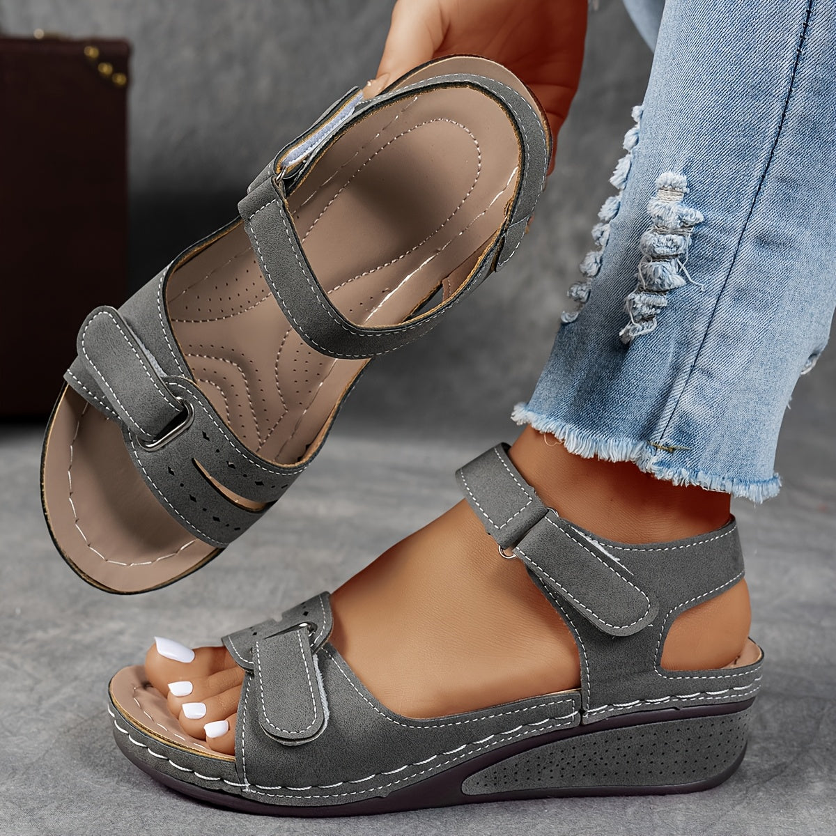 Paula™ – Komfortable ortopædiske sandaler