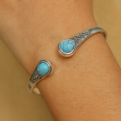 Turquoise Boho Bangle  | Støtte ved diabetes
