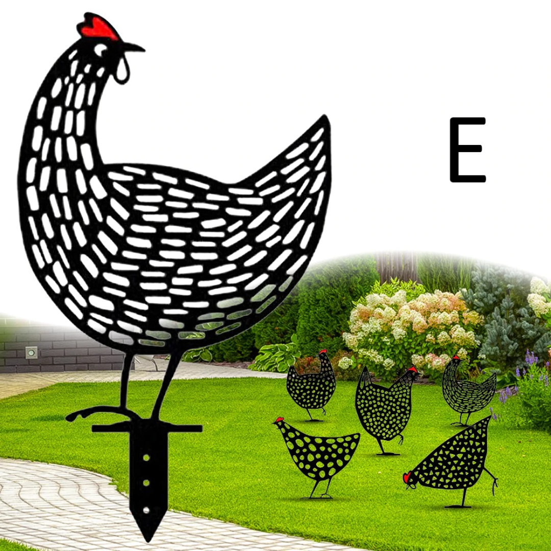 ChickenDecor - Kyllingegårdspæle