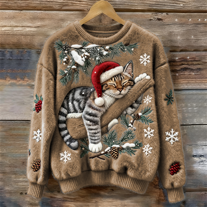 Casey™- Fluffy Cat Sweater
