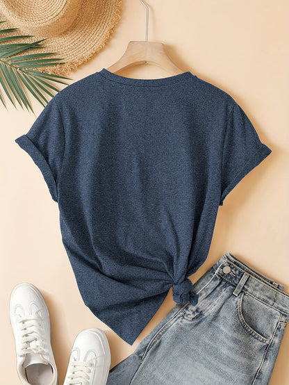 Fashionable Pink Heart T-Shirt | Støt brystkræft
