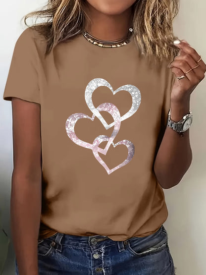 Elegant Casual T-Shirt | Støt brystkræft