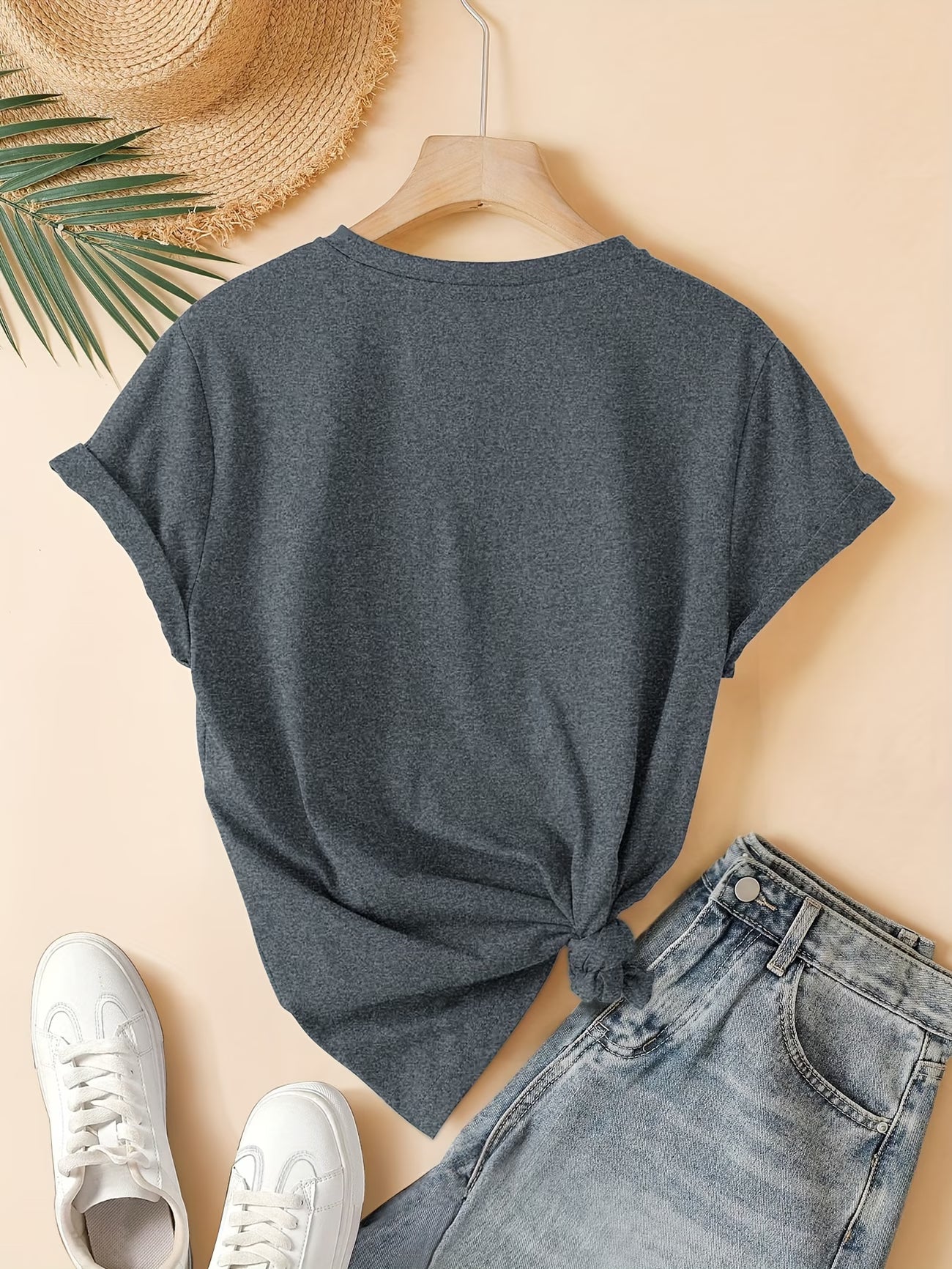Fashionable Pink Heart T-Shirt | Støt brystkræft