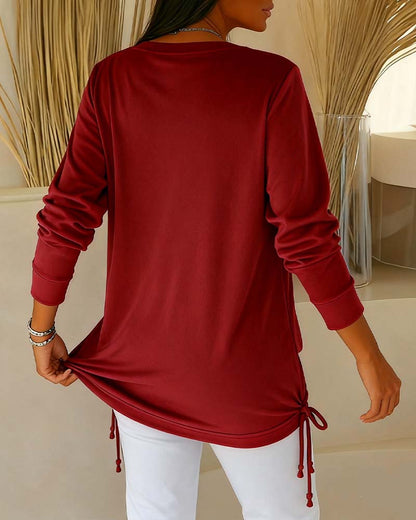 Anavelle™ - Moderigtig top med pailletter