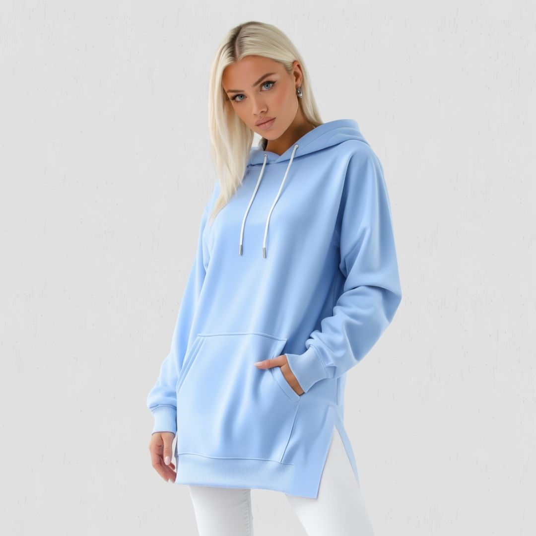 Oversized Hoodie Dress | Støt brystkræft