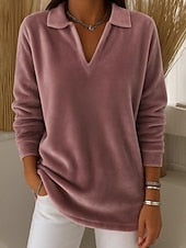 Elira™ - Casual bluse med lange ærmer