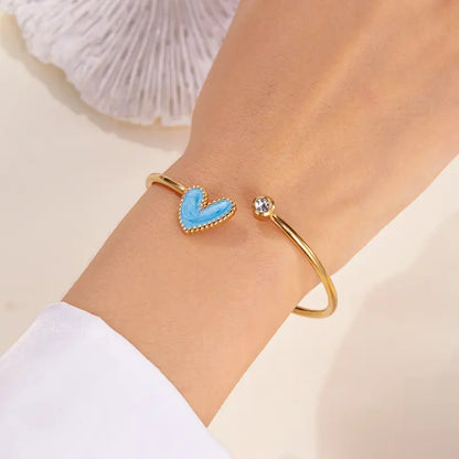 Heart-Shaped Bracelet | Støt brystkræft
