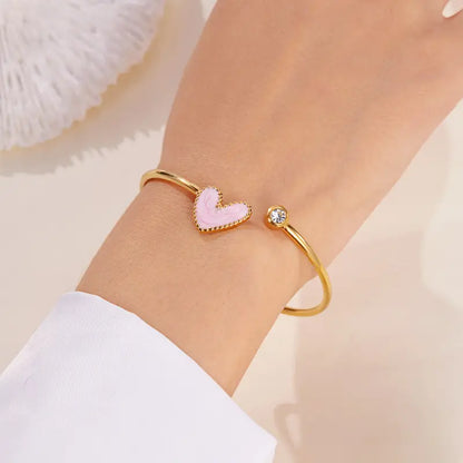 Heart-Shaped Bracelet | Støt brystkræft