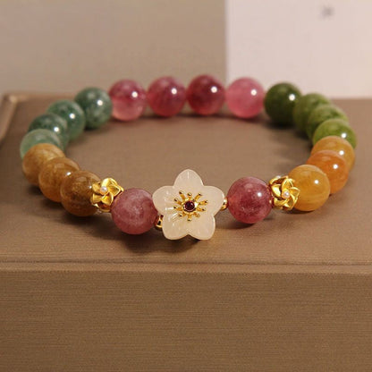 Floral Accent Bracelet | Støt brystkræft