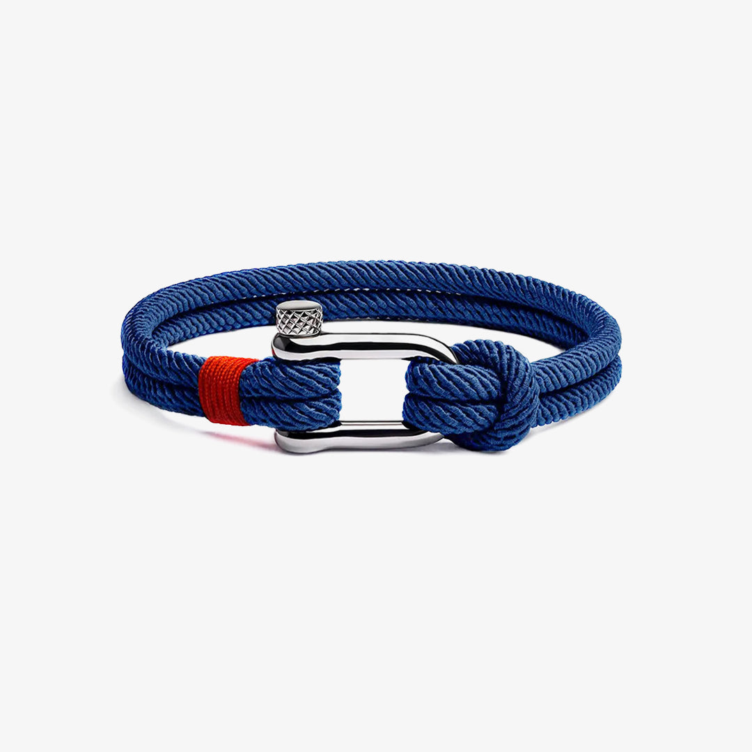 Anchor Navy Bracelet | Støt diabetes