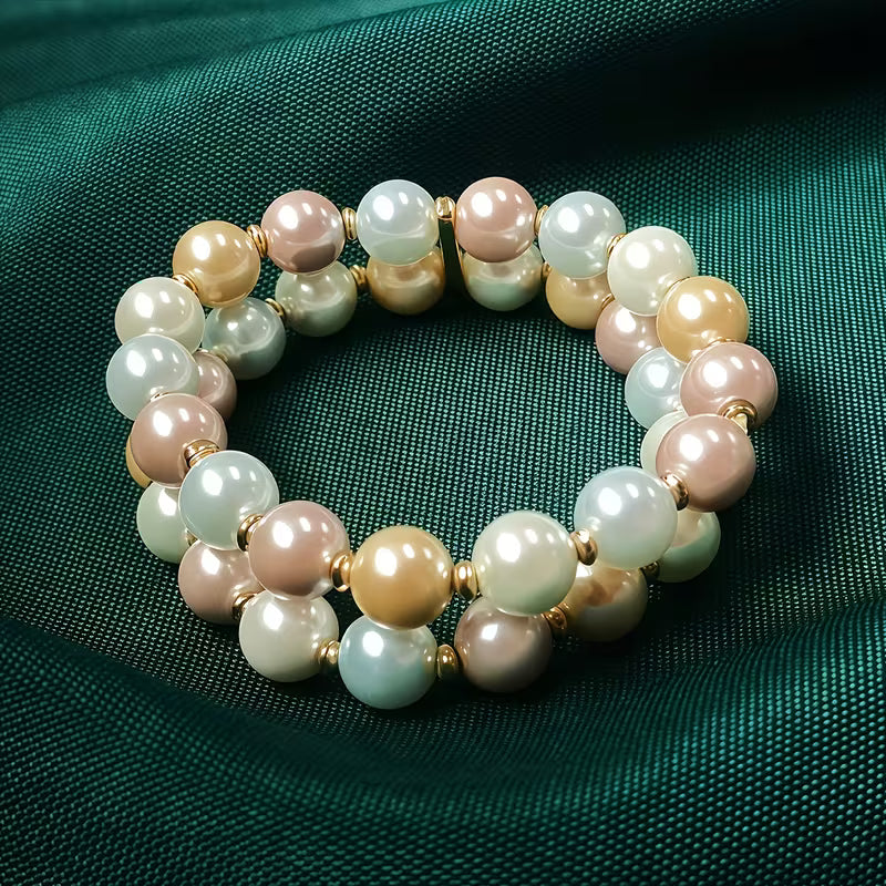 Dainty Pearl Bracelet | Støt brystkræft