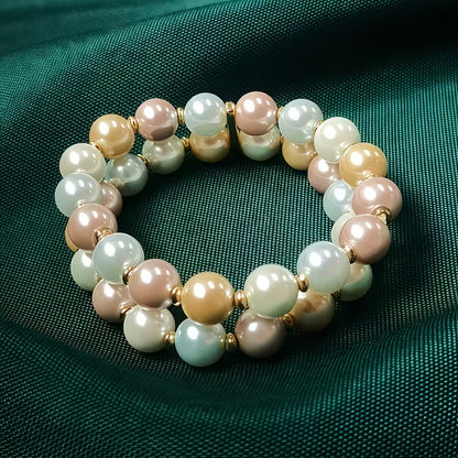 Dainty Pearl Bracelet | Støt brystkræft