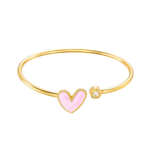 Heart-Shaped Bracelet | Støt brystkræft