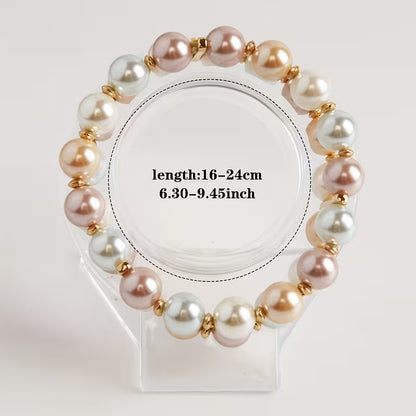 Dainty Pearl Bracelet | Støt brystkræft