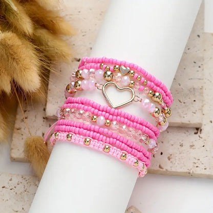 Layered Love Bracelet | Støt brystkræft