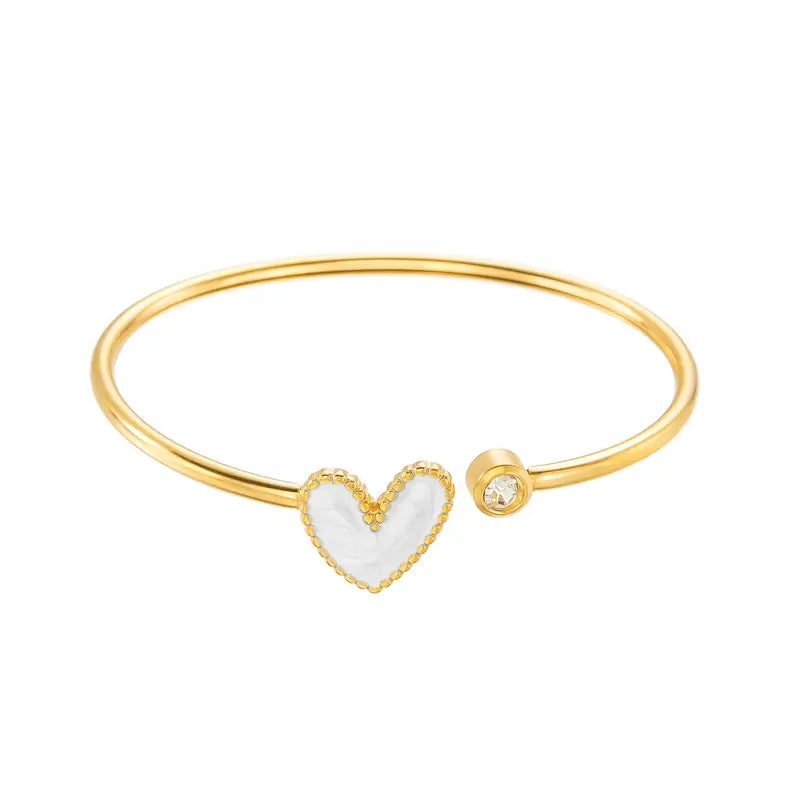 Heart-Shaped Bracelet | Støt brystkræft