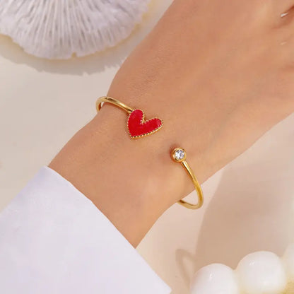 Heart-Shaped Bracelet | Støt brystkræft
