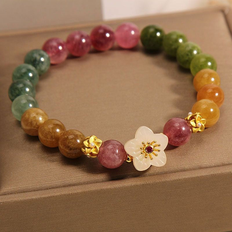 Floral Accent Bracelet | Støt brystkræft