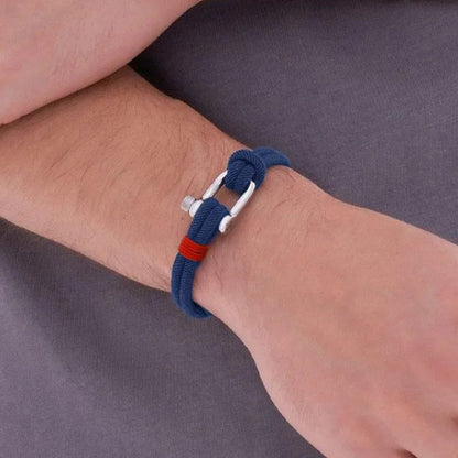 Anchor Navy Bracelet | Støt diabetes