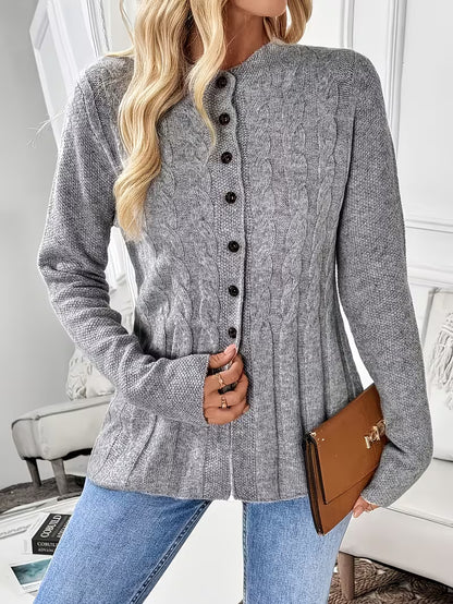Cozy Knit Cardigan | Støt brystkræft