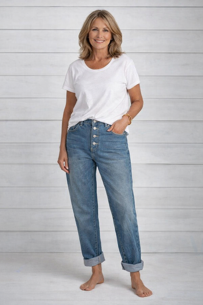 Rilena™ – Stilfulde jeans med høj talje