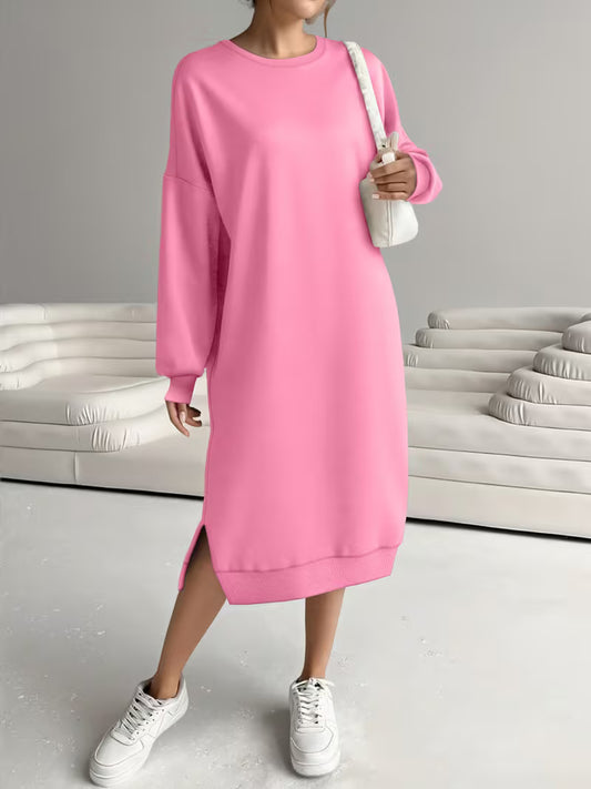 Long Sweatshirt Dress | Støt brystkræft
