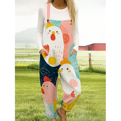 Sophia™ - Jumpsuit med mønster