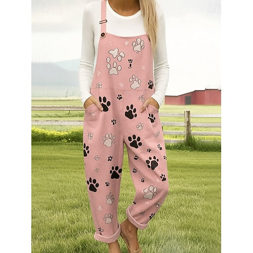 Sophia™ - Jumpsuit med mønster