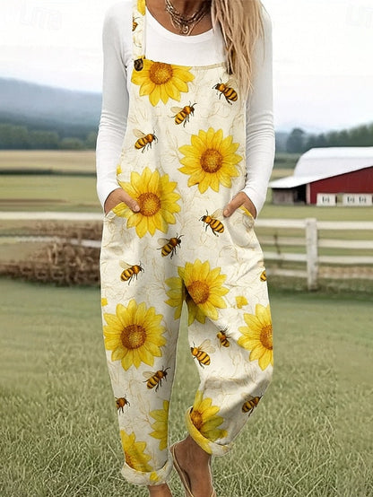 Sophia™ - Jumpsuit med mønster
