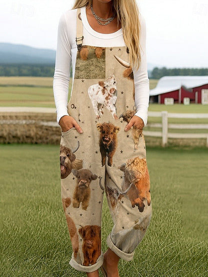 Sophia™ - Jumpsuit med mønster