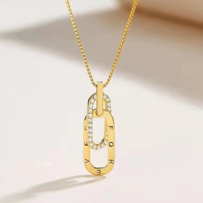 Forever Linked Necklace | Støt brystkræft