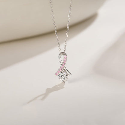Pink Ribbon Necklace | Støt brystkræft